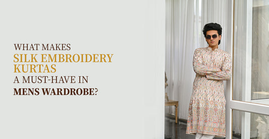 Silk Embroidery Kurtas