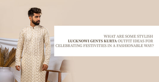 Stylish Lucknowi Gents Kurta