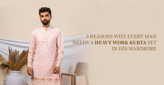 Heavy Work Kurta Set Online