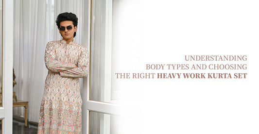 Heavy Work Kurta Set