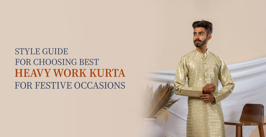 Best Heavy Work Kurta